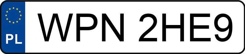 Numer rejestracyjny WPN 2HE9 posiada BMW 523I - WPN2HE9