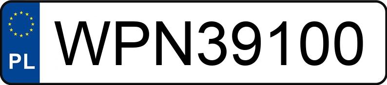 Numer rejestracyjny WPN 39100 posiada VOLVO S60 T5 - WPN39100 Numer rejestracyjny WPN 39100 posiada VOLVO S60 T5 - WPN39100