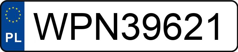 Numer rejestracyjny WPN 39621 posiada BMW 320I - WPN39621 Numer rejestracyjny WPN 39621 posiada BMW 320I - WPN39621