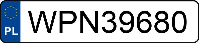 Numer rejestracyjny WPN 39680 posiada HYUNDAI TUCSON - WPN39680