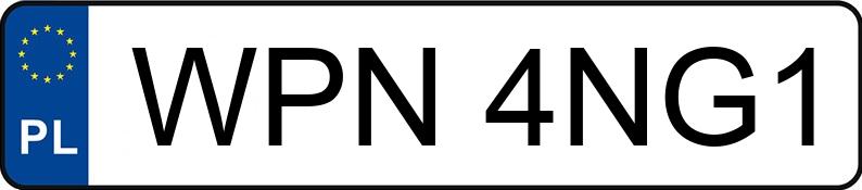 Numer rejestracyjny WPN 4NG1 posiada AUDI A6 2.0 TDI - WPN4NG1 Numer rejestracyjny WPN 4NG1 posiada AUDI A6 2.0 TDI - WPN4NG1
