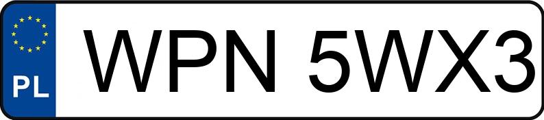 Numer rejestracyjny WPN 5WX3 posiada MERCEDES-BENZ E 220 CDI MR`02 E3 211 Classic - WPN5WX3 Numer rejestracyjny WPN 5WX3 posiada MERCEDES-BENZ E 220 CDI MR`02 E3 211 Classic - WPN5WX3