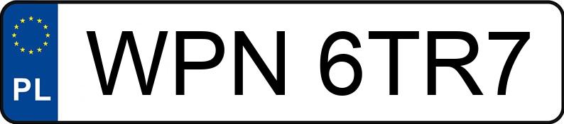 Numer rejestracyjny WPN 6TR7 posiada BMW 318 I - WPN6TR7 Numer rejestracyjny WPN 6TR7 posiada BMW 318 I - WPN6TR7
