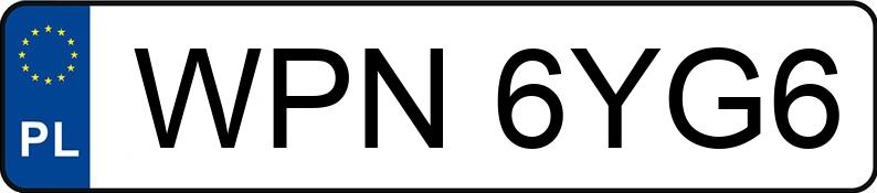 Numer rejestracyjny WPN 6YG6 posiada OPEL ASTRA - WPN6YG6