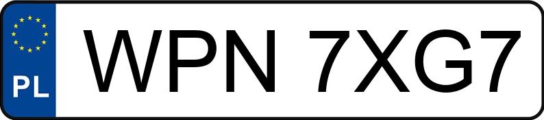 Numer rejestracyjny WPN 7XG7 posiada VOLVO XC60 - WPN7XG7 Numer rejestracyjny WPN 7XG7 posiada VOLVO XC60 - WPN7XG7