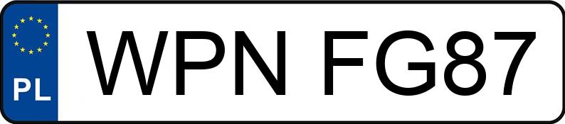 Numer rejestracyjny WPN FG87 posiada JEEP GRAND CHEROKEE 5.2 KAT - WPNFG87 Numer rejestracyjny WPN FG87 posiada JEEP GRAND CHEROKEE 5.2 KAT - WPNFG87