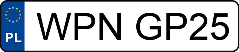 Numer rejestracyjny WPN GP25 posiada RENAULT Laguna III 2.0 dCi MR`07 E4 Privilege 150 - WPNGP25