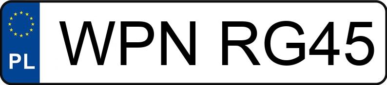 Numer rejestracyjny WPN RG45 posiada AUDI A4 1.8 Kat. MR`99 B5 T Tiptronic - WPNRG45