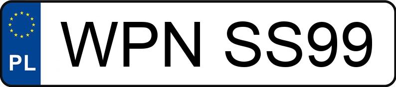 Numer rejestracyjny WPN SS99 posiada OPEL ASTRA - WPNSS99