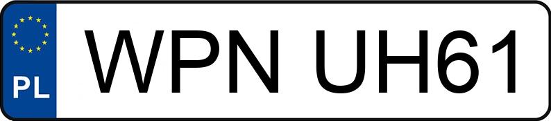 Numer rejestracyjny WPN UH61 posiada SKODA Fabia 1.4 MR`99 E3 Fresh - WPNUH61