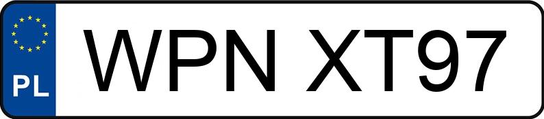 Numer rejestracyjny WPN XT97 posiada FENDT 926 - WPNXT97