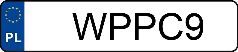Numer rejestracyjny WPP C9 posiada TRABANT 601 0.6 S - WPPC9