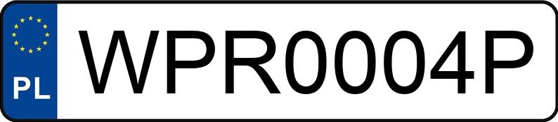 Numer rejestracyjny WPR 0004P posiada MERCEDES-BENZ E 220 d MR`16 E6 213 4Matic - WPR0004P