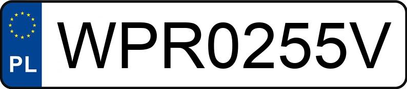 Numer rejestracyjny WPR 0255V posiada SKODA KAMIQ - WPR0255V