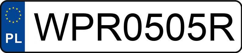 Numer rejestracyjny WPR 0505R posiada MERCEDES-BENZ GLC 220 d MR`15 E6 X253 4Matic - WPR0505R