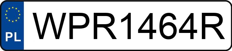 Numer rejestracyjny WPR 1464R posiada VOLKSWAGEN Passat B6 2.0 MR`05 E4 Comfortline Tiptronic - WPR1464R