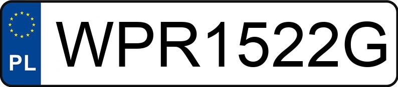 Numer rejestracyjny WPR 1522G posiada OPEL Corsa C 1.3 CDTI MR`00 E3 Cosmo - WPR1522G