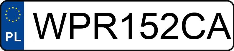 Numer rejestracyjny WPR 152CA posiada CUPRA Formentor 1.5 TSI MR`20 E6 Formentor 1.5 TSI MR`20 E6 - WPR152CA