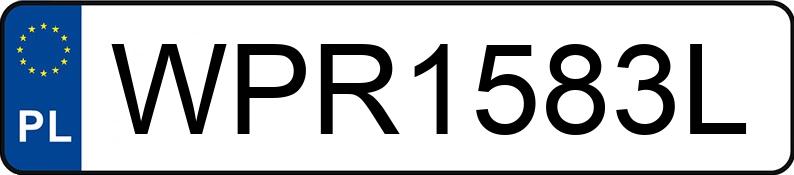 Numer rejestracyjny WPR 1583L posiada SKODA Fabia III 1.0 MR`19 E6d Ambition Plus - WPR1583L