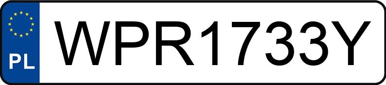 Numer rejestracyjny WPR 1733Y posiada AUDI A4 AVANT - WPR1733Y Numer rejestracyjny WPR 1733Y posiada AUDI A4 AVANT - WPR1733Y