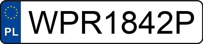 Numer rejestracyjny WPR 1842P posiada RENAULT/WIELTON T HD004/ZS - WPR1842P Numer rejestracyjny WPR 1842P posiada RENAULT/WIELTON T HD004/ZS - WPR1842P
