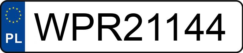 Numer rejestracyjny WPR 21144 posiada OPEL ZAFIRA - WPR21144 Numer rejestracyjny WPR 21144 posiada OPEL ZAFIRA - WPR21144