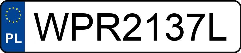 Numer rejestracyjny WPR 2137L posiada TOYOTA TOYOTA COROLLA - WPR2137L Numer rejestracyjny WPR 2137L posiada TOYOTA TOYOTA COROLLA - WPR2137L