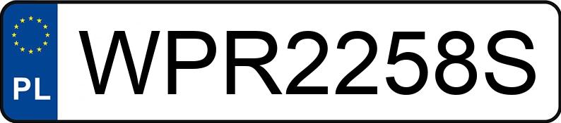 Numer rejestracyjny WPR 2258S posiada POLSKI FIAT 126 P 650SX - WPR2258S Numer rejestracyjny WPR 2258S posiada POLSKI FIAT 126 P 650SX - WPR2258S