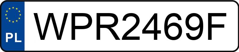 Numer rejestracyjny WPR 2469F posiada MITSUBISHI Outlander 2.0 MR`04 E3 Sport P02 4WD - WPR2469F