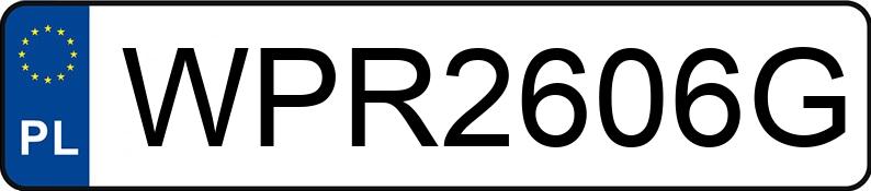 Numer rejestracyjny WPR 2606G posiada LAND ROVER Range Rover III 3.0 TD MR`02 E3 - WPR2606G Numer rejestracyjny WPR 2606G posiada LAND ROVER Range Rover III 3.0 TD MR`02 E3 - WPR2606G