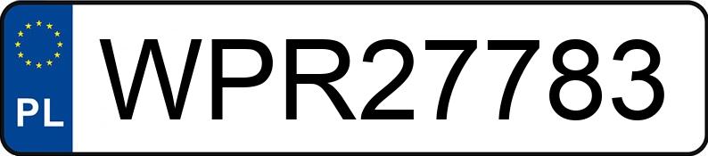 Numer rejestracyjny WPR 27783 posiada MERCEDES-BENZ S 320 CDI MR`02 E3 220 S 320 CDI MR`02 E3 220 - WPR27783