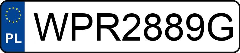 Numer rejestracyjny WPR 2889G posiada MERCEDES-BENZ CLK 200 Kat. MR`97 208 Avantgarde - WPR2889G