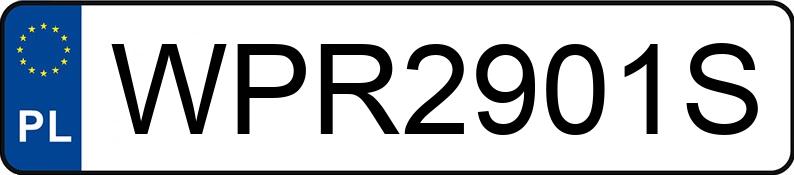 Numer rejestracyjny WPR 2901S posiada OPEL Vivaro 1.9 CDTI E3 2.9t L2H1 - WPR2901S