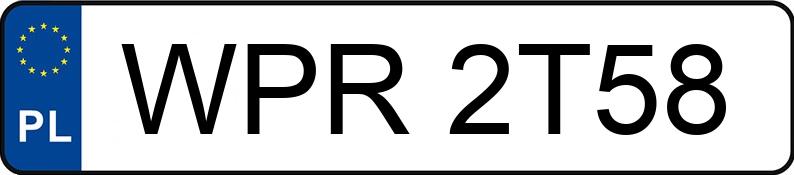 Numer rejestracyjny WPR 2T58 posiada MAN 12.240 TGM E4 12.0t 12.240 BL - WPR2T58