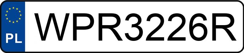 Numer rejestracyjny WPR 3226R posiada OPEL INSIGNIA SPORTS TOURER - WPR3226R Numer rejestracyjny WPR 3226R posiada OPEL INSIGNIA SPORTS TOURER - WPR3226R