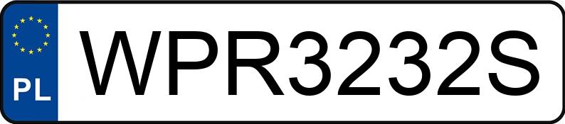 Numer rejestracyjny WPR 3232S posiada BMW 320i MR`19 E6d G20 xDrive Steptronic - WPR3232S Numer rejestracyjny WPR 3232S posiada BMW 320i MR`19 E6d G20 xDrive Steptronic - WPR3232S