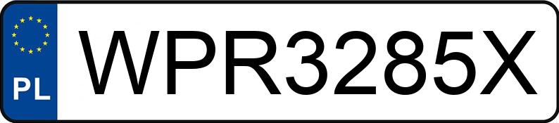 Numer rejestracyjny WPR 3285X posiada MERCEDES-BENZ GLC 200 MR`22 E6d X254 - WPR3285X