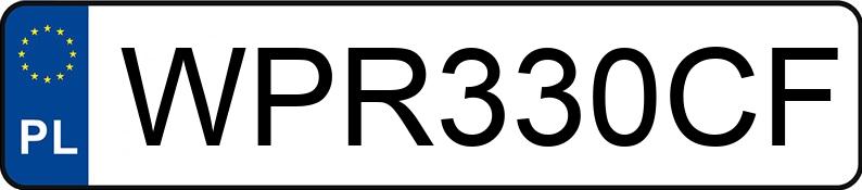 Numer rejestracyjny WPR 330CF posiada LAMBORGHINI Urus MR`18 E6 S - WPR330CF Numer rejestracyjny WPR 330CF posiada LAMBORGHINI Urus MR`18 E6 S - WPR330CF