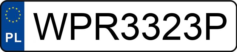 Numer rejestracyjny WPR 3323P posiada VOLVO S80 2.5 MR`05 E4 Summum AWD Aut. - WPR3323P