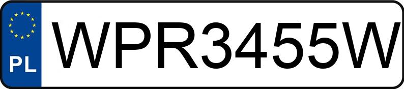 Numer rejestracyjny WPR 3455W posiada VOLKSWAGEN Golf VIII Variant 2.0 TDI MR`20 E6d Life - WPR3455W Numer rejestracyjny WPR 3455W posiada VOLKSWAGEN Golf VIII Variant 2.0 TDI MR`20 E6d Life - WPR3455W