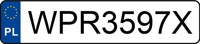 Numer rejestracyjny WPR 3597X posiada CITROEN DS3 1.6 16V THP MR`09 E5 Sport Chic - WPR3597X Numer rejestracyjny WPR 3597X posiada CITROEN DS3 1.6 16V THP MR`09 E5 Sport Chic - WPR3597X