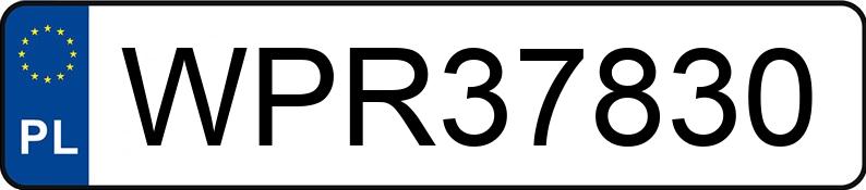 Numer rejestracyjny WPR 37830 posiada VOLVO V70 2.5 D MR`96 V70 2.5 D MR`96 - WPR37830