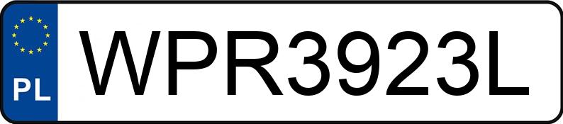 Numer rejestracyjny WPR 3923L posiada VOLKSWAGEN Golf VIII Variant 2.0 TDI MR`20 E6d Life - WPR3923L