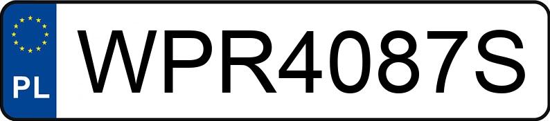 Numer rejestracyjny WPR 4087S posiada BMW 745 - WPR4087S Numer rejestracyjny WPR 4087S posiada BMW 745 - WPR4087S