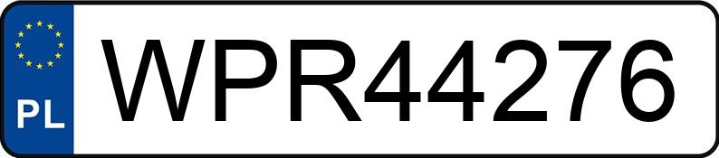 Numer rejestracyjny WPR 44276 posiada VOLVO S90 - WPR44276