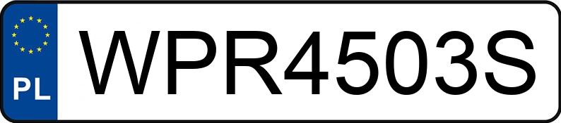 Numer rejestracyjny WPR 4503S posiada MZ/MUZ Szosowe ETZ 251 - WPR4503S