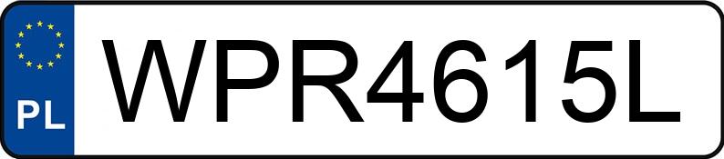 Numer rejestracyjny WPR 4615L posiada FORD Puma 1.0 EcoBoost MR`19 E6.2 ST-Line V - WPR4615L