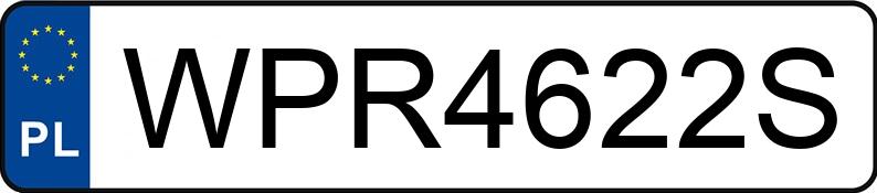 Numer rejestracyjny WPR 4622S posiada FSM-BIELSKO BIAŁA POLSKI FIAT 126P 650 - WPR4622S