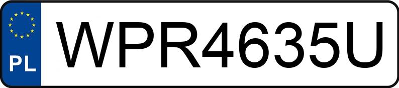 Numer rejestracyjny WPR 4635U posiada SCANIA S500 N323 - WPR4635U