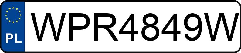 Numer rejestracyjny WPR 4849W posiada CITROEN C3 IV 1.2 12V PureTech MR`20 E6.3/4 C-Series S&S - WPR4849W